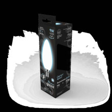 Лампа светодиодная филаментная Gauss E14 9W 4100К матовая 103201209