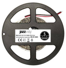 Светодиодная влагозащищенная лента Jazzway 12W/m 120Led/m 2835SMD теплый белый 5M 2859112