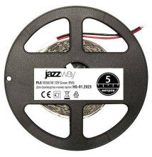 Светодиодная влагозащищенная лента Jazzway 7,2W/m 30Led/m 5050SMD зеленый 5M 327590