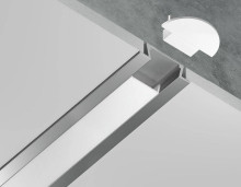 Встраиваемый профиль с рассеивателем Ambrella Illumination GP1001AL