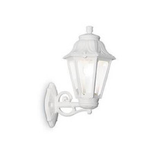 Уличный настенный светильник Ideal Lux Anna AP1 Big Bianco 120423