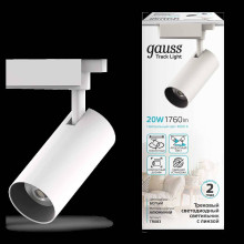 Трековый светодиодный светильник Gauss Track Light Led TR083