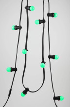 Лампа светодиодная ЭРА E27 1W 3000K зеленая ERAGL45-E27 Б0049574