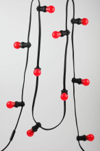 Лампа светодиодная ЭРА E27 3W 3000K красная ERARL50-E27 Б0049580