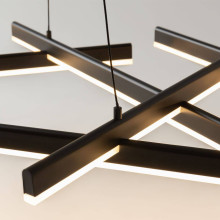 Подвесной светодиодный светильник Maytoni Line MOD016PL-L80BK