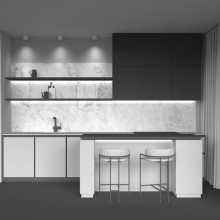 Потолочный светильник Maytoni Technical Alfa LED C064CL-01-15W4K-RD-WB