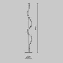 Торшер Maytoni Tau MOD166FL-L15B3K
