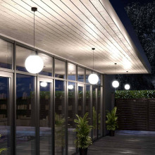 Уличный подвесной светильник Elektrostandard Sfera 35158/U черный 4690389187889