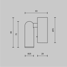 Светодиодный спот Maytoni Mirax C038WL-L3B3K