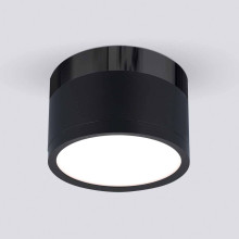 Потолочный светодиодный светильник Elektrostandard DLR029 10W 4200K черный матовый a040667