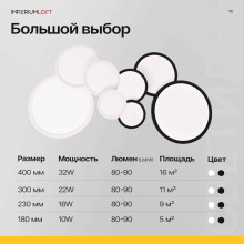 Потолочный светодиодный светильник Imperium Loft Slim 141008-26