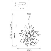 Подвесная люстра Lightstar Turbio 754266