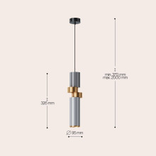 Подвесной светильник Maytoni Palette MOD303PL-01CFL2