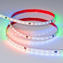 Светодиодная лента Arlight Бегущий огонь 6W/m 60Led/m 5060/2835SMD разноцветный/теплый белый 5M SPI-BA120-12mm 24V RGBW-Warm-PX6-BPT 040620