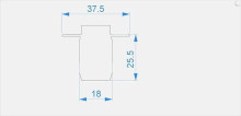 Заглушка Deko-Light End Cap H-ET-03-10 Set 2 pcs 979201