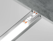 Встраиваемый профиль с рассеивателем Ambrella Illumination GP1001AL