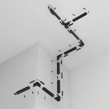 Шинопровод накладной/подвесной магнитный Maytoni Technical Exility Busbar trunkings TRX034-412W
