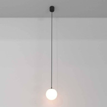 Подвесной светодиодный светильник Maytoni Technical Luna P039PL-5W3K-10-B