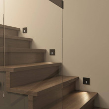 Настенный светодиодный светильник Denkirs Troms DK1030-BK