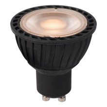 Лампа светодиодная диммируемая Lucide GU10 5W 2200K черная 49010/05/30
