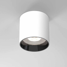 Накладной светодиодный светильник Elektrostandard Orson 25034/LED 10W 4200K белый/чёрный жемчуг a062929