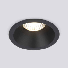 Встраиваемый светодиодный светильник Elektrostandard 15266/LED черный a055719