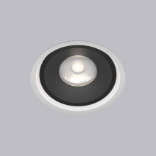 Встраиваемый светодиодный светильник Elektrostandard Slide 25083/LED 6W 4200K белый/чёрный a062942