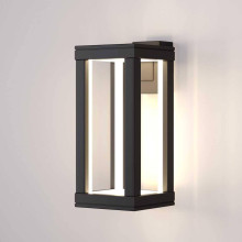 Уличный настенный светодиодный светильник Elektrostandard Frame 1527 Techno Led черный a051855