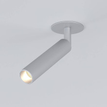 Встраиваемый светодиодный спот Elektrostandard Diffe 25027/Led серебряный a058213