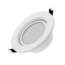 Встраиваемый светодиодный светильник Arlight LTD-80WH 9W Warm White 120deg 018043