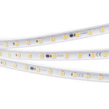 Светодиодная влагозащищенная лента Arlight 8W/m 54LED/m 5060SMD теплый белый 50M 027058(2)