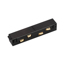 Коннектор прямой для магнитного шинопровода Arlight MAG-ORIENT-CON-I-POWER (BK) 033637