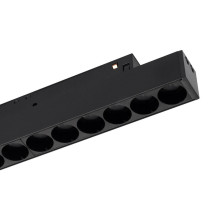 Трековый светодиодный светильник Arlight MAG-ORIENT-DOTS-L465-16W Day4000-MIX (BK, 24 deg, 48V, DALI) 041879