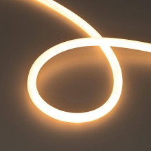 Гибкий неон Arligh 8,6W/m 560LED/m CSPSMD теплый белый 5M MOONLIGHT-TOP-X560-D13mm 24V Warm2300 360deg 039553