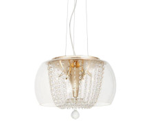 Подвесной светильник Lumina Deco Disposa LDP 7018-400 PR+F.GD