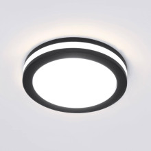 Встраиваемый светодиодный светильник Elektrostandard DSKR80 5W 4200K черный a049707