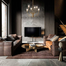 Подвесная люстра Maytoni Arco MOD223PL-06BS