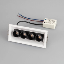 Встраиваемый светодиодный светильник Arlight MS-Orient-Built-Turn-TC-S67x150-10W Warm3000 037208