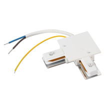 Коннектор L-образный с питанием Arlight LGD-2TR-Con-L-F-Power-WH 040227