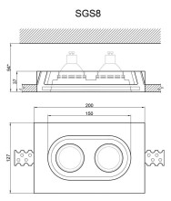 Встраиваемый светильник Artpole SGS8