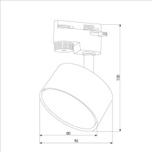 Трековый светильник TK Lighting 4398 Tracer Black