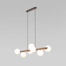 Подвесная люстра TK Lighting 10272 Estera Wood